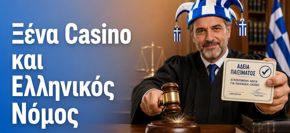 Ξένα Casino και Ελληνικός Νόμος