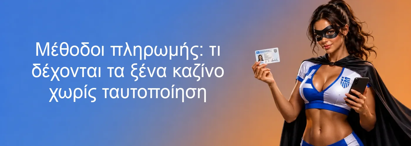 Μέθοδοι πληρωμής: τι δέχονται τα ξένα καζίνο χωρίς ταυτοποίηση